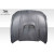 2015-2017 Ford Mustang Kryptonic Hood - 1 Piece - image 7