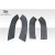 2011-2022 Jeep Grand Cherokee SRT Look Rear Fender Flares - 4 Pieces - image 22