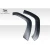 2011-2022 Jeep Grand Cherokee SRT Look Rear Fender Flares - 4 Pieces - image 7