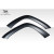 2011-2022 Jeep Grand Cherokee SRT Look Front Fender Flares - 2 Pieces - image 3