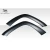 2011-2022 Jeep Grand Cherokee SRT Look Front Fender Flares - 2 Pieces - image 4