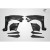 2015-2021 Subaru WRX STI VRS Wide Body Front Fenders - 8 Piece - image 2
