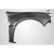 2008-2014 Subaru Impreza WRX STI 2011-2014 Impreza WRX VRS 8MM Front Fenders - 2 Piece - image 4