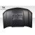 2019-2025 Chevrolet Silverado 1500 Duraflex ZL1 Look Hood - 1 Piece - image 10