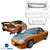 ModeloDrive FRP GVAR Body Kit 7pc > Mazda Miata NB2 2001-2005