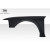 1999-2004 Ford Mustang Duraflex CBR500 Wide Body Front Fenders - 2 Piece - image 3