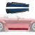 FRP TKYO Wide Body Side Skirts > Datsun 280ZX (S130) 1979-1983 > 2 Seater - image 1