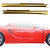 ModeloDrive FRP MCRA v1 Open Wide Body Side Skirts > Toyota MRS MR2 Spyder 2000-2005 - image 1