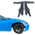FRP TKYO v2 Wide Body S14.5 Conversion Fenders (front) > Nissan 240SX (S14) 1995-1996 - image 9