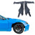 FRP TKYO v2 Wide Body S14.5 Conversion Fenders (front) > Nissan 240SX (S14) 1995-1996 - image 9
