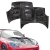 Carbon Fiber WDS BAND Frunk Hood (front) > Toyota MRS MR2 Spyder 2000-2005 - image 1