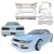 FRP ORI RACE 75mm Wide Body Kit 8pc > Nissan Silvia (S13) 1989-1994 > 2dr Coupe - image 2