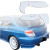 FRP LS WRC Wide Body Fenders (rear) > Subaru Impreza WRX 2002-2007 > 5dr Wagon - image 1