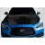 2017-2022 Infiniti Q60 GTS Look Hood - 1 Piece - image 1