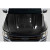 2017-2022 Ford Super Duty F250 F350 F450 GT500 V2 Look Hood - 1 Piece - image 1