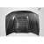 2017-2022 Ford Super Duty F250 F350 F450 GT500 V2 Look Hood - 1 Piece - image 8