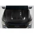 2017-2022 Ford Super Duty F250 F350 F450 GT500 V2 Look Hood - 1 Piece - image 1