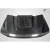 2017-2022 Ford Super Duty F250 F350 F450 GT500 V2 Look Hood - 1 Piece - image 3