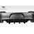 2015-2023 Dodge Charger Hellcat Widebody Look Rear Bumper - 1 Piece - image 5