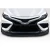 2018-2023 Toyota Camry R Spec Front Lip Spoiler Air Dam - 3 Piece - image 1