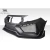 2016-2021 Honda Civic 4DR RBT Widebody Look Front Bumper - 1 Piece - image 6