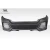 2016-2021 Honda Civic 4DR RBT Widebody Look Rear Bumper - 1 Piece - image 3