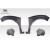 2009-2014 Acura TSX Khan Wide Body Fender Flare Kit - 10 Piece - image 9