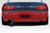 1989-1994 Nissan 240SX S13 HB Duraflex Midnight Rear Diffuser 1 Piece