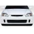 1996-1998 Honda Civic 2DR / HB Bunta Front Bumper - 1 Piece - image 3