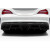 2014-2016 Mercedes CLA Class Burnout Rear Diffuser - 1 Piece - image 4