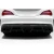 2014-2016 Mercedes CLA Class Burnout Rear Diffuser - 1 Piece - image 3
