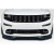 2017-2022 Jeep Grand Cherokee SRT8 Duraflex GR Tuning Front Lip Spoiler Air Dam - 1 Piece - image 1