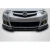 2009-2014 Acura TSX HFP V3 Look Front Lip Spoiler Air Dam - 3 Pieces - image 1