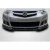 2009-2014 Acura TSX HFP V3 Look Front Lip Spoiler Air Dam - 3 Pieces - image 2