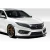 2016-2018 Honda Civic 2DR 4DR Yoka Front Lip Spoiler Air Dam - 3 Pieces - image 3