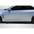 2016-2019 Cadillac CTS-V Alpha Side Skirt Rocker Panel Splitters - 2 Pieces (S) - image 1