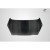 2014-2019 Ford Fiesta Carbon Creations OEM Look Hood - 1 Piece - image 6