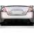 2007-2012 Nissan Altima 4DR AXS Rear Diffuser - 1 Piece - image 1