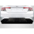 2008-2012 Honda Accord 4DR Carbon Creations Ergo Rear Diffuser - 3 Pieces - image 1