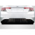 2008-2012 Honda Accord 4DR Ergo Rear Diffuser - 3 Pieces - image 1