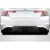 2008-2012 Honda Accord 4DR Ergo Rear Diffuser - 3 Pieces - image 1