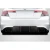 2008-2012 Honda Accord Ergo Carbon Fiber Rear Lip - image 1