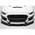 2015-2017 Ford Mustang GT500 Look Front Lip Spoiler Air Dam - 1 Piece ( For GT500 Look Front Bumper ) - image 1