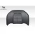 2019-2024 Ford Edge GT500 V2 Look Hood - 1 Piece - image 10