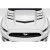 2015-2017 Ford Mustang Interceptor Hood - 1 Piece - image 8
