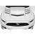 2015-2017 Ford Mustang Interceptor Hood - 1 Piece - image 1
