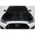 2019-2021 Hyundai Veloster Carbon Creations J Speed Hood - 1 Piece - image 1