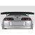 Universal 67" Duraflex LowPro Rear Wing Spoiler - 5 Pieces - image 1