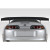 Universal 67" LowPro Rear Wing Spoiler - 5 Pieces (S) - image 3
