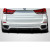 2014-2018 BMW X5 F15 M Performance Aero Rear Diffuser - 3 Pieces (S) - image 12